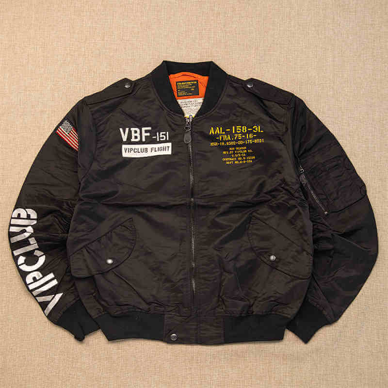 Men's Bomber Jacket MA1 Aviation