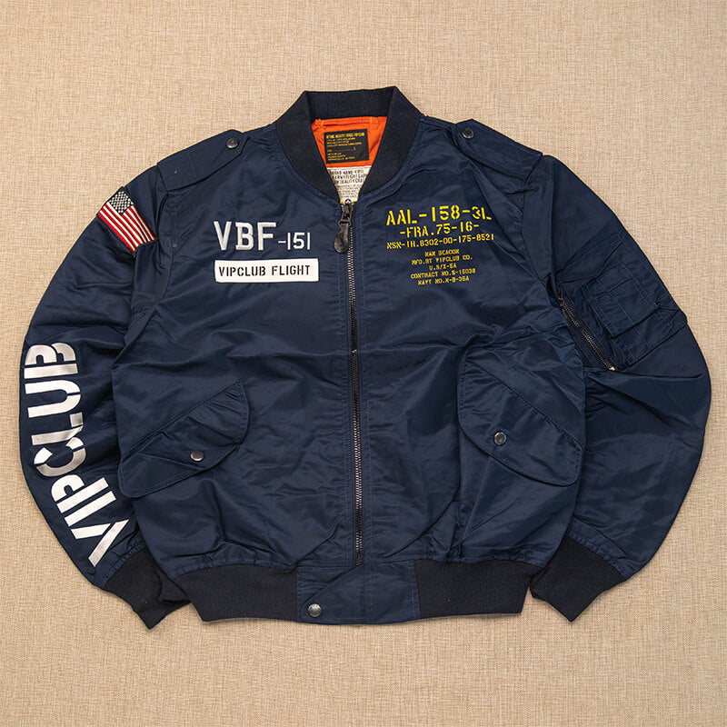 Men's Bomber Jacket MA1 Aviation