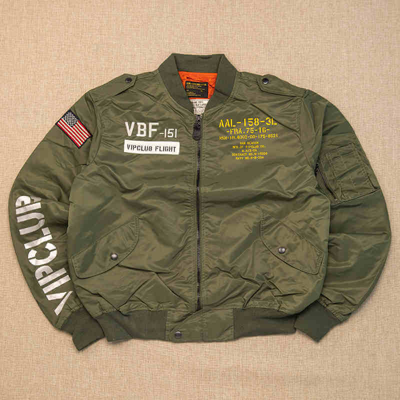 Men's Bomber Jacket MA1 Aviation